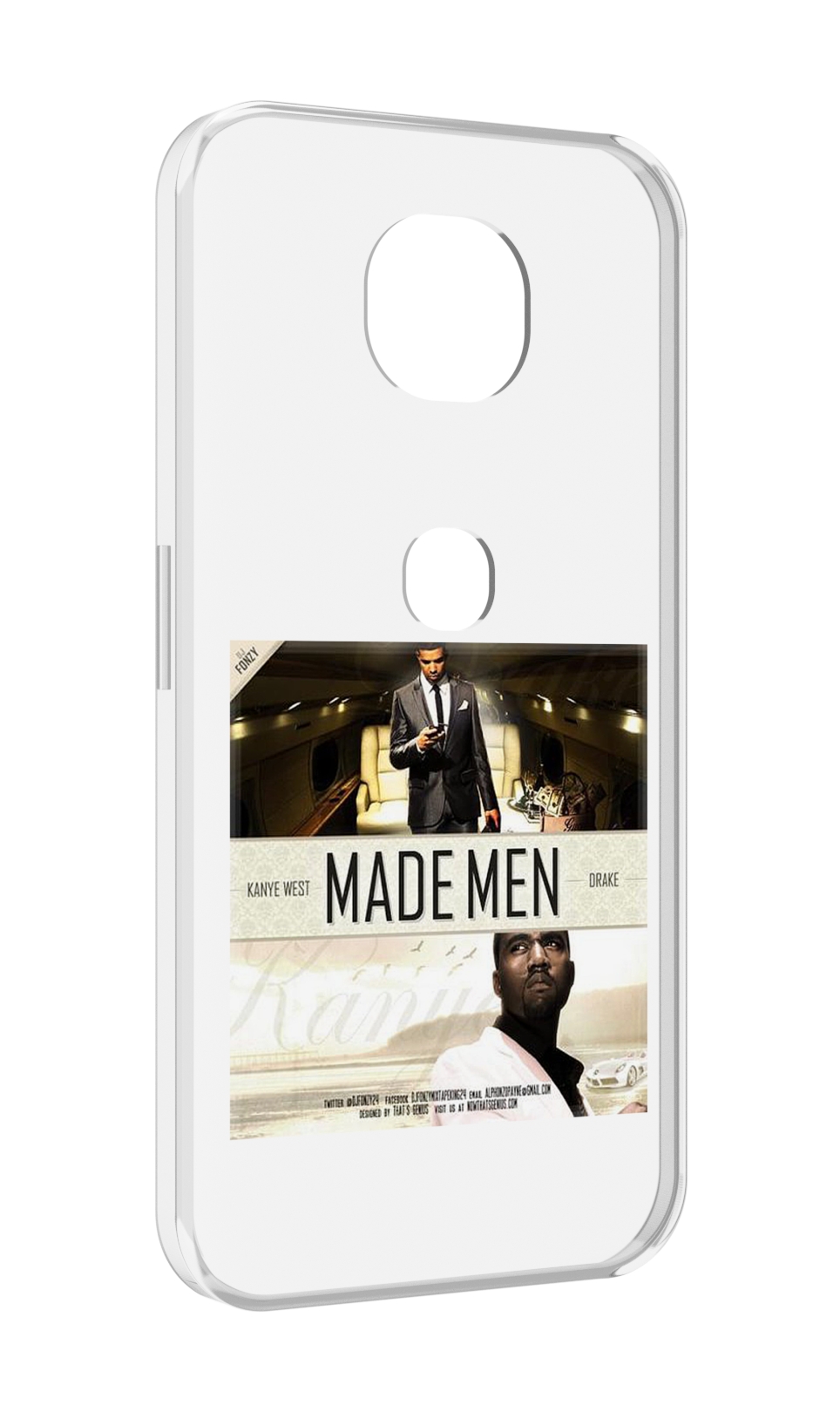 Чехол MyPads Kanye West & Drake - Made Men для Motorola Moto G5S (XT1799-2), Прозрачный, Tocco
Чехол MyPads Kanye West & Drake - Made Men для Motorola Moto G5S (XT1799-2), Прозрачный, Tocco