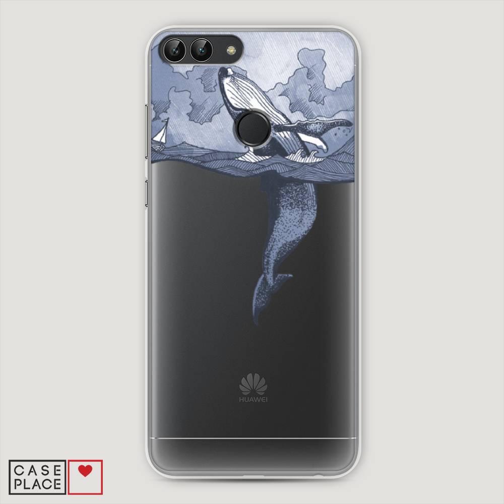 фото Чехол awog "два измерения" для huawei p smart