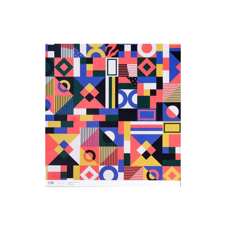 Бумага для скрапбукинга двусторонняя "Color geometry" плотность 180 гр 30,5х32 см, Разноцветный
Бумага для скрапбукинга двусторонняя "Color geometry" плотность 180 гр 30,5х32 см, Разноцветный