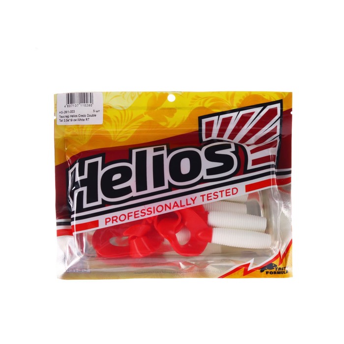 Твистер Helios Credo Double Tail White RT, 9 см, 5 шт. (HS-28/1-003), Белый;красный
Твистер Helios Credo Double Tail White RT, 9 см, 5 шт. (HS-28/1-003), Белый;красный