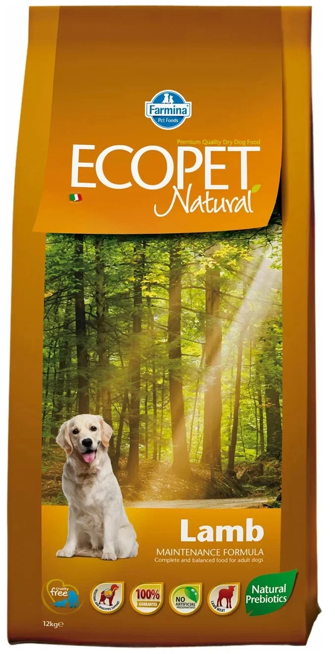 Сухой корм для собак Farmina Ecopet Natural, любых пород, ягненок, 12кг, Ecopet Natural
Сухой корм для собак Farmina Ecopet Natural, любых пород, ягненок, 12кг, Ecopet Natural