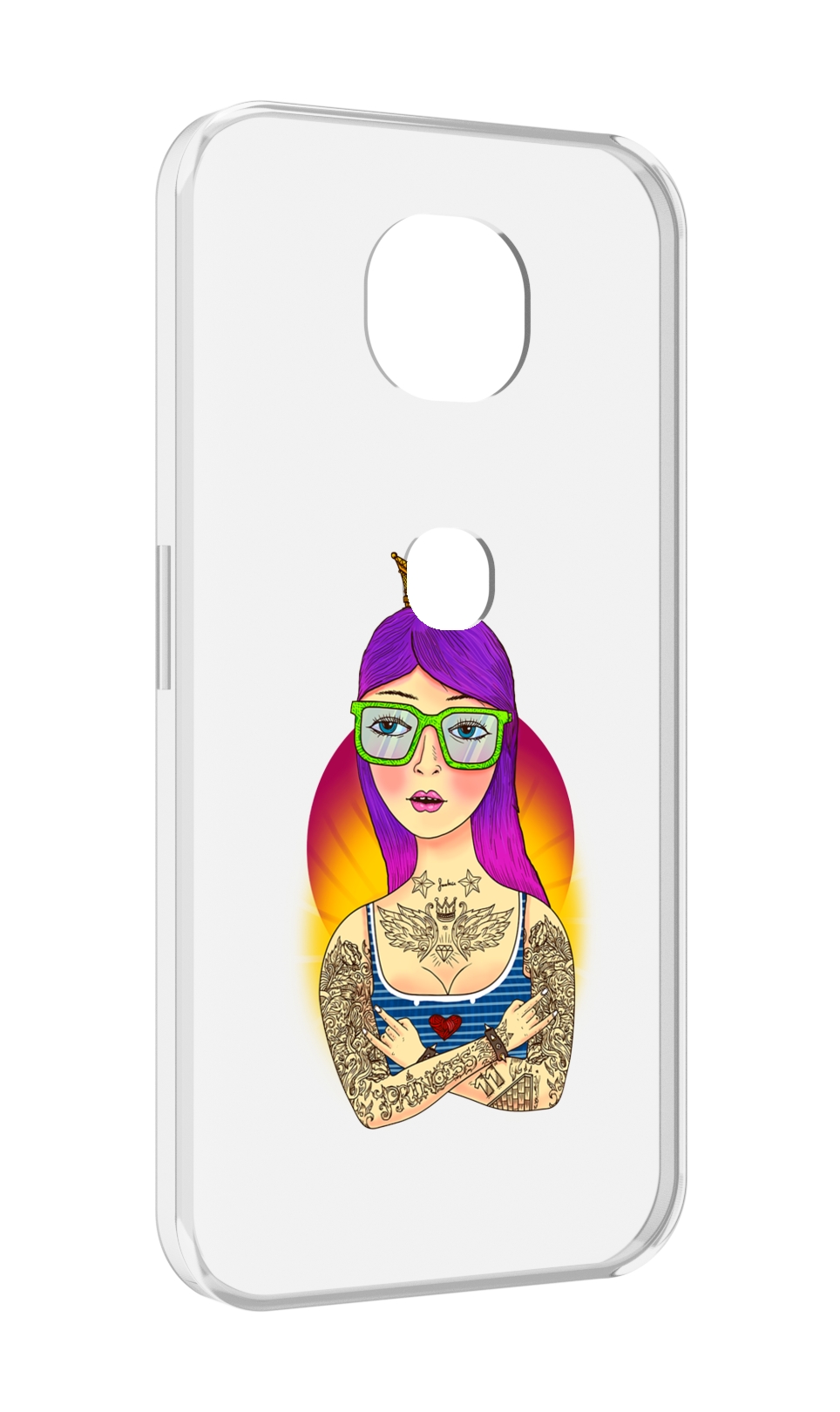 Чехол MyPads девушка в татуировках с короной для Motorola Moto G5S (XT1799-2), Прозрачный, Tocco
Чехол MyPads девушка в татуировках с короной для Motorola Moto G5S (XT1799-2), Прозрачный, Tocco