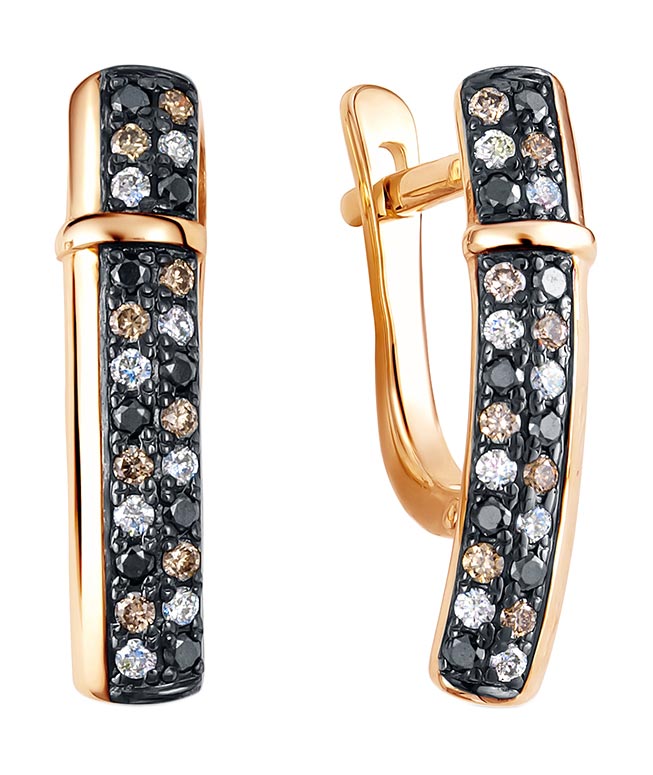 Серьги из красного золота с бриллиантом Vesna jewelry 21147-156-178-00, 21147-156-178-00
Серьги из красного золота с бриллиантом Vesna jewelry 21147-156-178-00, 21147-156-178-00