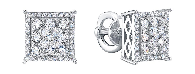 Серьги из белого золота с бриллиантом Vesna jewelry 41835-251-46-00, 41835-251-46-00
Серьги из белого золота с бриллиантом Vesna jewelry 41835-251-46-00, 41835-251-46-00