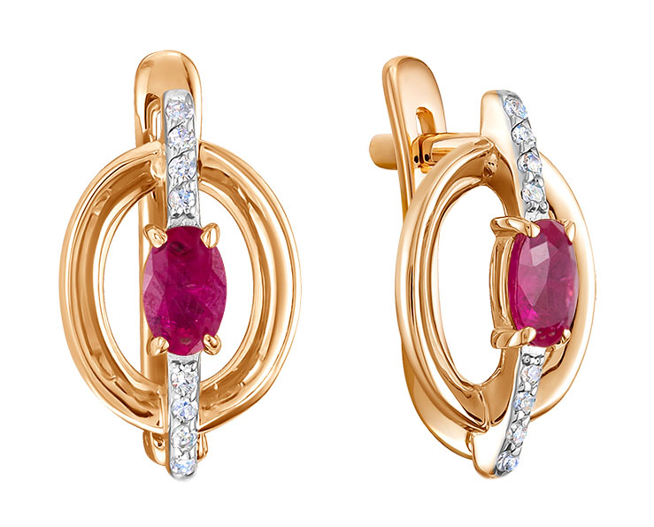 Серьги из красного золота с бриллиантом Vesna jewelry 21803-151-15-00, 21803-151-15-00
Серьги из красного золота с бриллиантом Vesna jewelry 21803-151-15-00, 21803-151-15-00