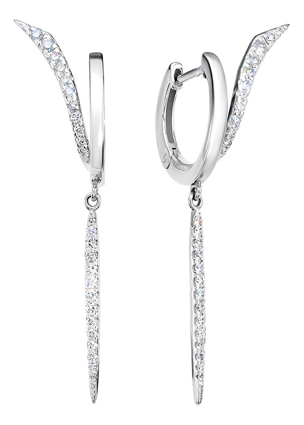 Серьги из белого золота с бриллиантом Vesna jewelry 21245-251-00-00, 21245-251-00-00
Серьги из белого золота с бриллиантом Vesna jewelry 21245-251-00-00, 21245-251-00-00
