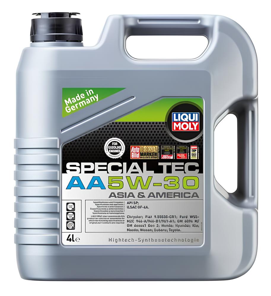Моторное масло LIQUI MOLY cинтетическое Special Tec AA 5W30 4л, Liqui Moly Special Tec AA
Моторное масло LIQUI MOLY cинтетическое Special Tec AA 5W30 4л, Liqui Moly Special Tec AA