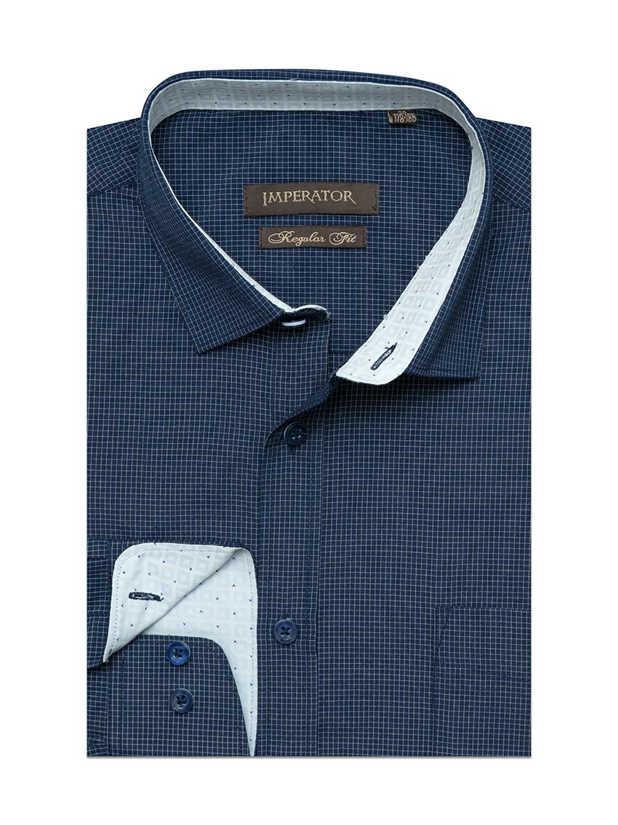 Рубашка мужская Imperator Kassel 4 синяя 41/170-178, Синий, Kassel 4
Рубашка мужская Imperator Kassel 4 синяя 41/170-178, Синий, Kassel 4