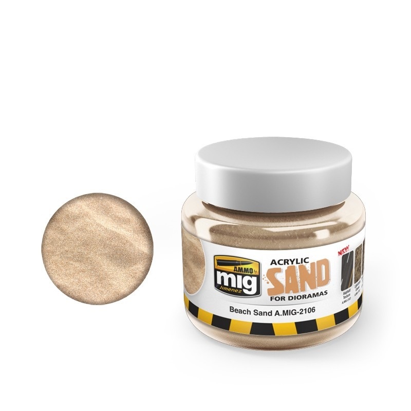 AMIG2106 Ammo Mig Текстурная паста для имитаци песчанной почвы Sand Ground, 8432074021063
AMIG2106 Ammo Mig Текстурная паста для имитаци песчанной почвы Sand Ground, 8432074021063