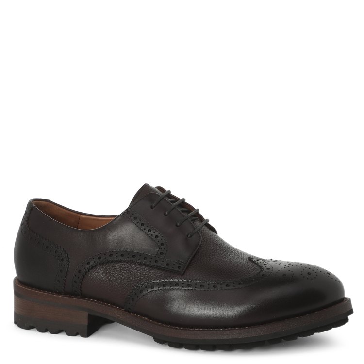фото Полуботинки мужские tendance my-j1732-30 коричневые 42 eu