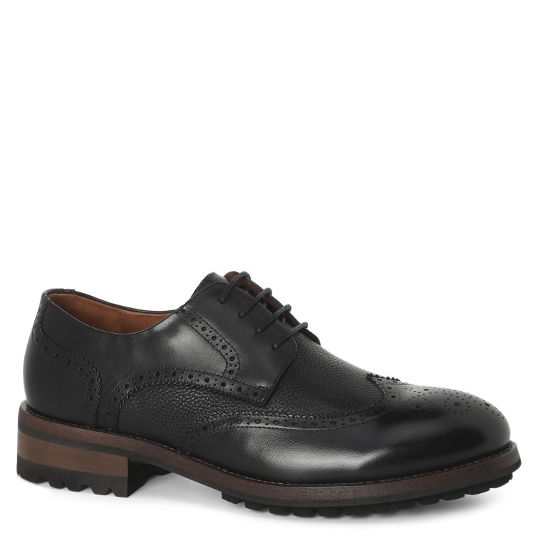 фото Полуботинки мужские tendance my-j1732-30 черные 42 eu