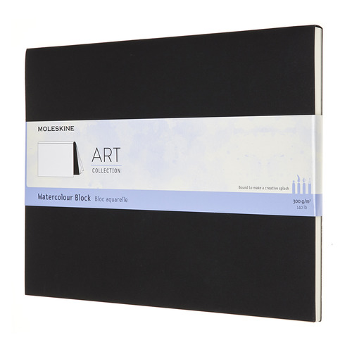 Блокнот Moleskine Art Watercolor, 20л, без разлиновки, мягкая обложка, черный [artwbl4
Блокнот Moleskine Art Watercolor, 20л, без разлиновки, мягкая обложка, черный [artwbl4
