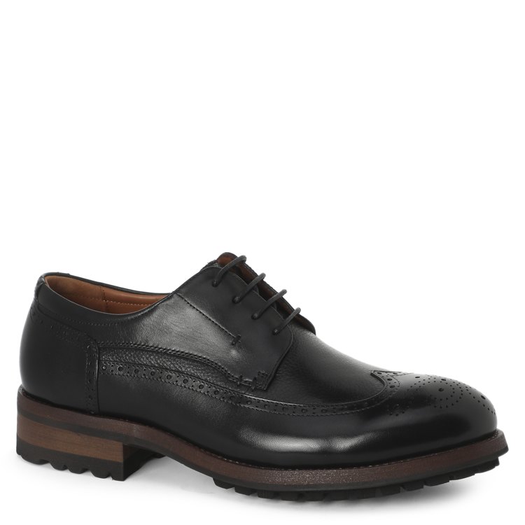 фото Полуботинки мужские tendance my-j1732-15 черные 41 eu