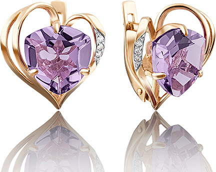 Серьги женские из золота ЮЗ Платина 02-3600-00-209-1110-46, фианит/аметист, 02-3600-00-209-1110-46
Серьги женские из золота ЮЗ Платина 02-3600-00-209-1110-46, фианит/аметист, 02-3600-00-209-1110-46