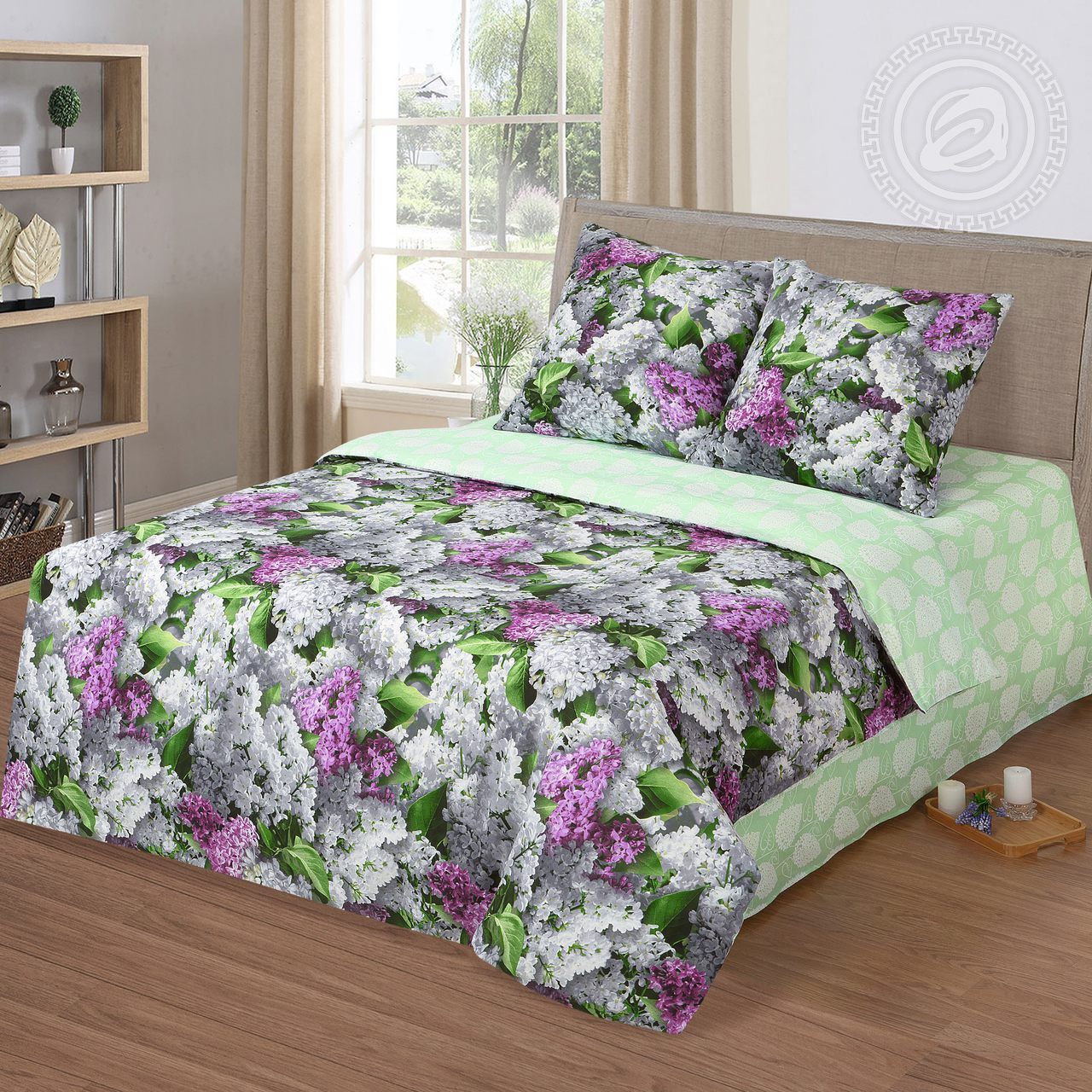 Комплект постельного белья Артпостель Цветок желаний семейный, бязь, хлопок, Цветок желаний