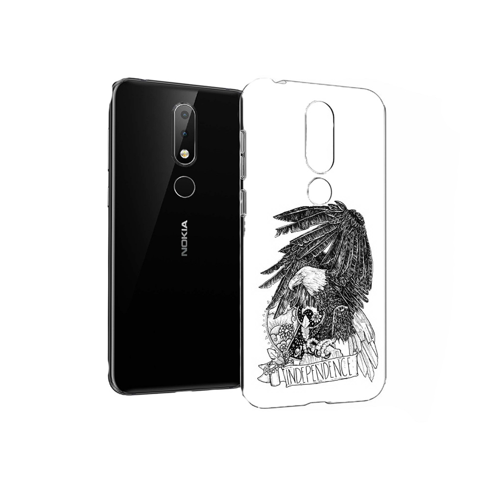 Чехол MyPads Tocco для Nokia X6 черно белый сокол (PT115295.99.688), Прозрачный, Tocco
Чехол MyPads Tocco для Nokia X6 черно белый сокол (PT115295.99.688), Прозрачный, Tocco