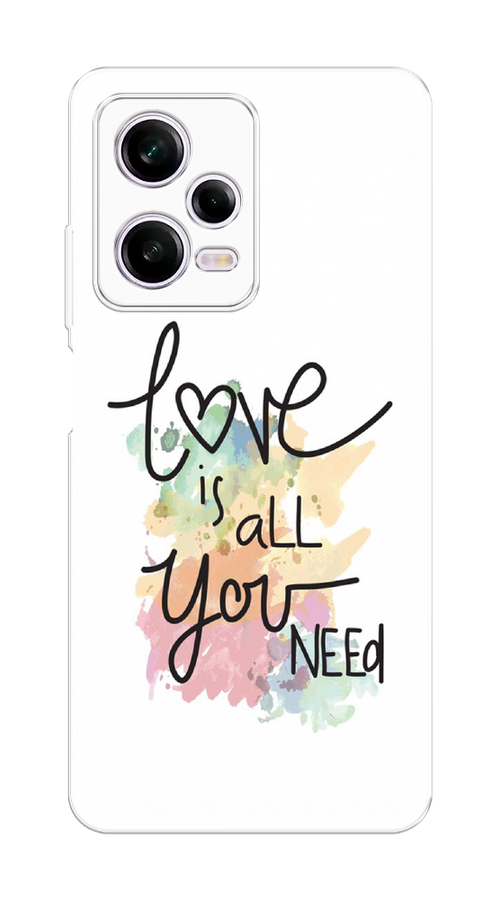 Чехол на Xiaomi Redmi Note 12 Pro 5G "Love is all you need", Белый;черный;зеленый, 317050-1
Чехол на Xiaomi Redmi Note 12 Pro 5G "Love is all you need", Белый;черный;зеленый, 317050-1