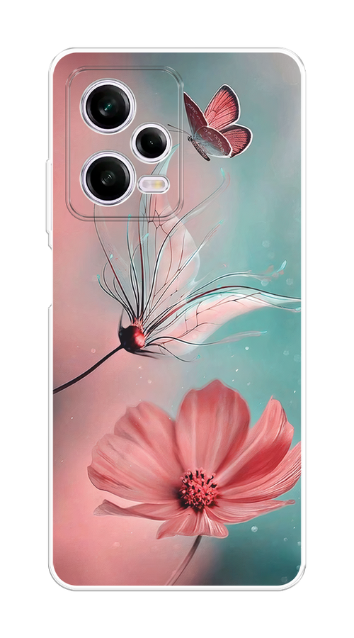 Чехол на Xiaomi Redmi Note 12 Pro 5G "Бабочка и цветок", Голубой;розовый, 317050-1
Чехол на Xiaomi Redmi Note 12 Pro 5G "Бабочка и цветок", Голубой;розовый, 317050-1