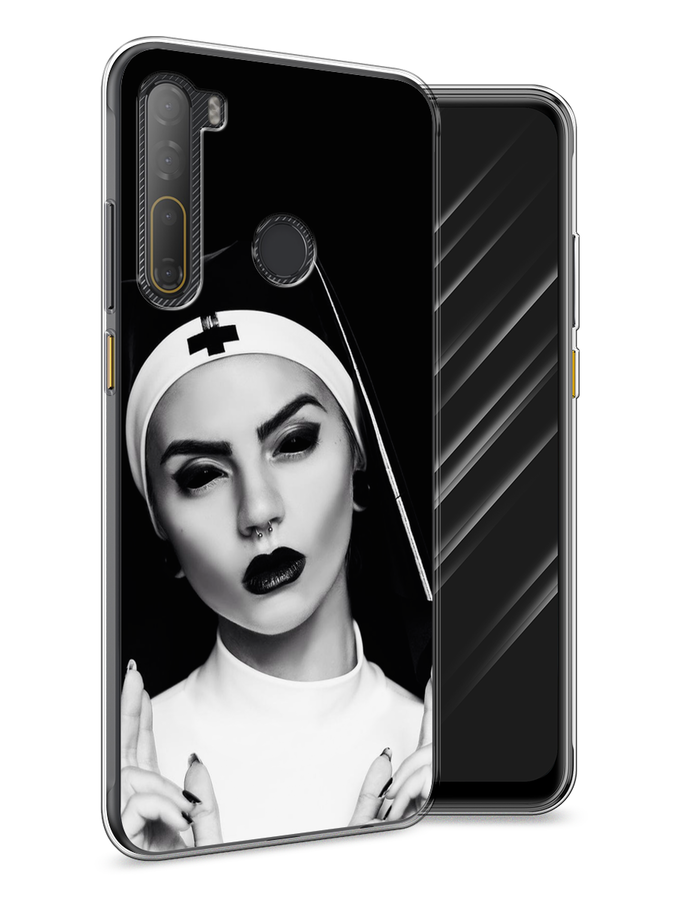 Чехол Awog на HTC Desire 20 Pro / Эйчтиси Дизайр 20 Pro "Черная монашка", Разноцветный, 102750-9
Чехол Awog на HTC Desire 20 Pro / Эйчтиси Дизайр 20 Pro "Черная монашка", Разноцветный, 102750-9