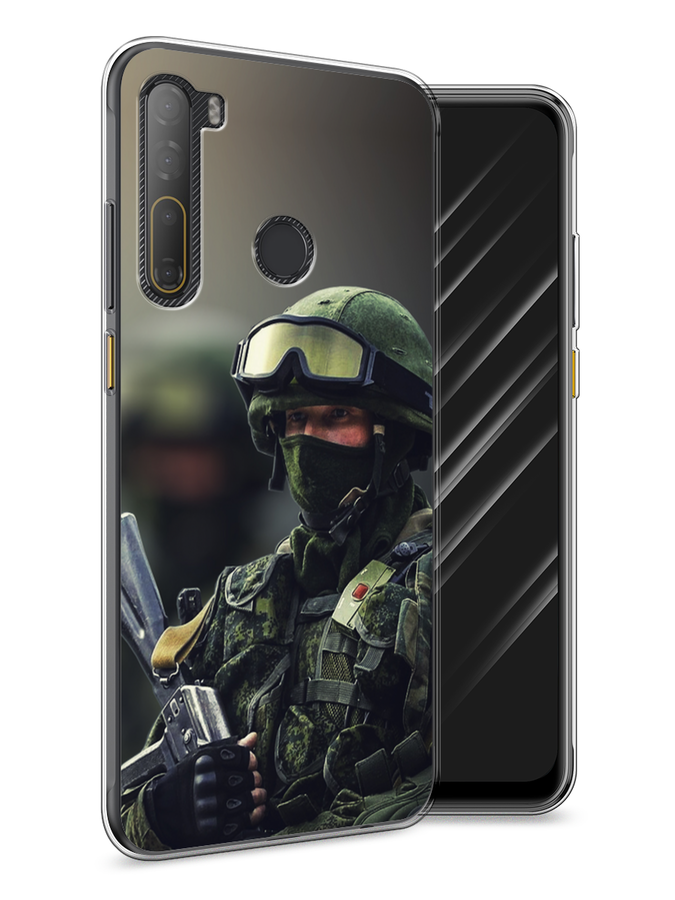 Чехол Awog на HTC Desire 20 Pro / Эйчтиси Дизайр 20 Pro "Солдат", Разноцветный, 102750-5
Чехол Awog на HTC Desire 20 Pro / Эйчтиси Дизайр 20 Pro "Солдат", Разноцветный, 102750-5