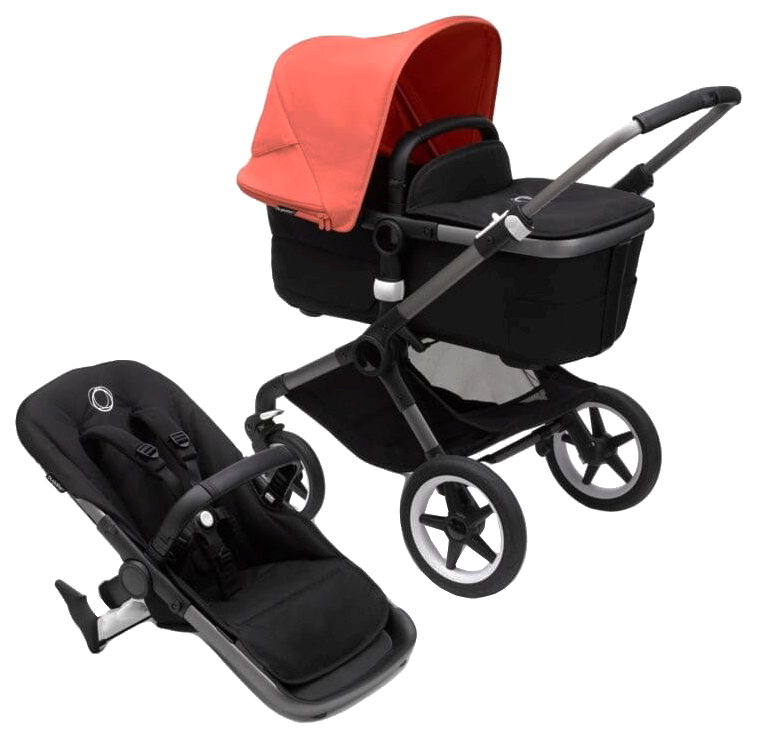 Коляска Bugaboo fox3 2 в 1 graphite/ midnight black/ sunrise red 2306010040/2306010064, FOX3
Коляска Bugaboo fox3 2 в 1 graphite/ midnight black/ sunrise red 2306010040/2306010064, FOX3