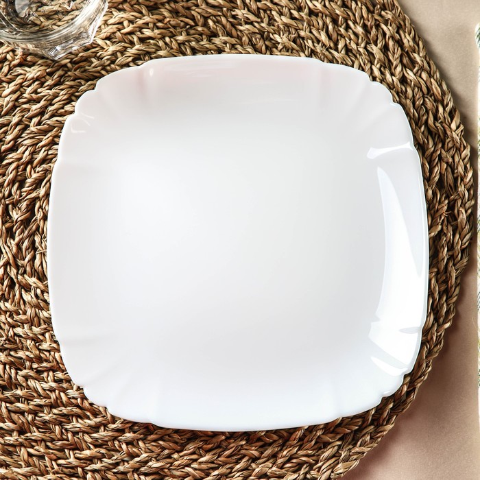 Тарелка десертная Luminarc Lotusia, d=20,5 см, стеклокерамика, цвет белый(6 шт.)
Тарелка десертная Luminarc Lotusia, d=20,5 см, стеклокерамика, цвет белый(6 шт.)