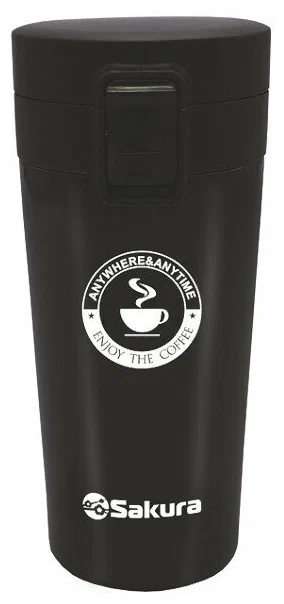 фото Термокружка sakura tm-01-380bk 380ml