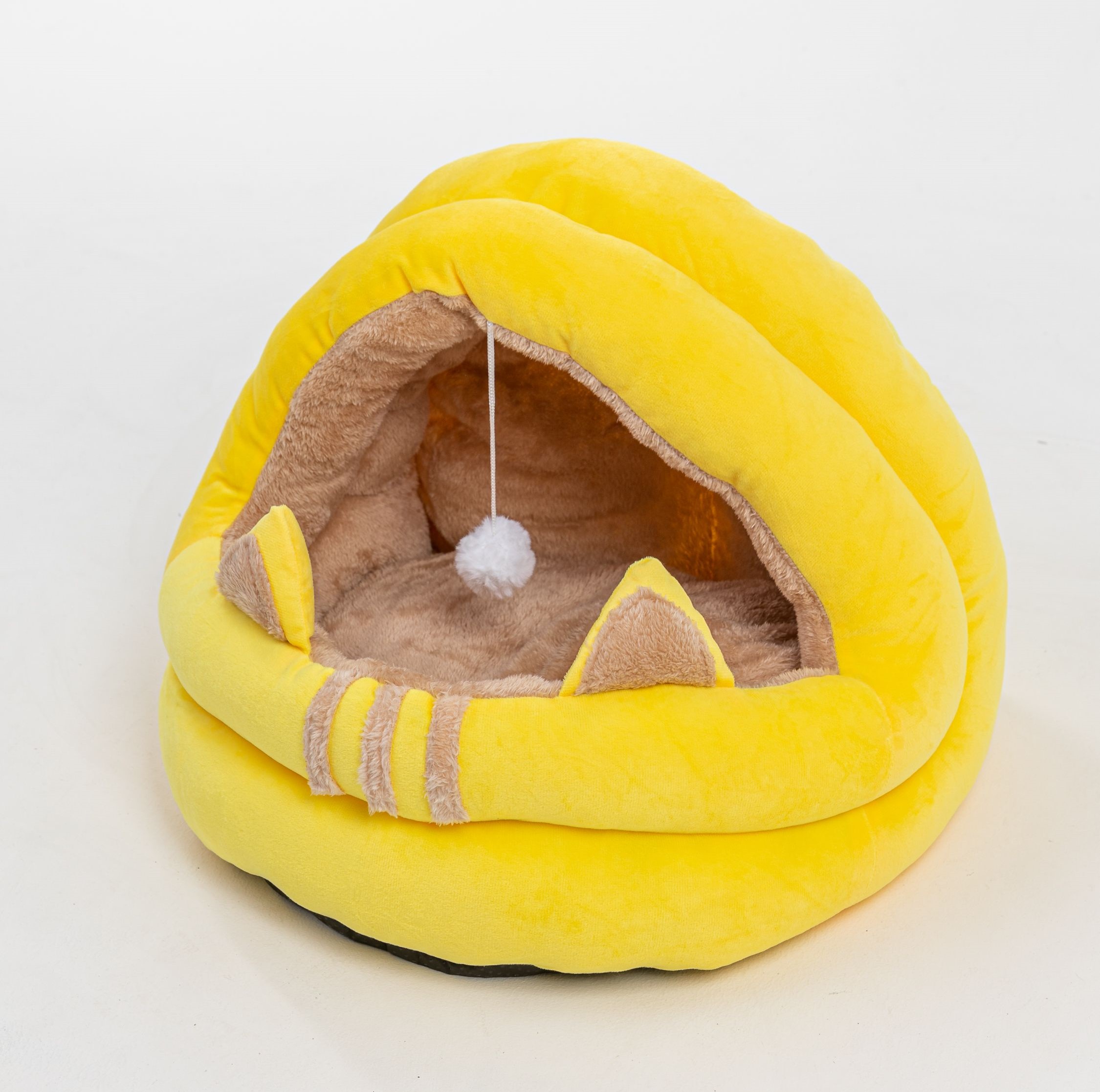 Домик-лежанка для кошек и собак Family Pet, средних пород с игрушкой, L, 50х50х42см,желтый
Домик-лежанка для кошек и собак Family Pet, средних пород с игрушкой, L, 50х50х42см,желтый
