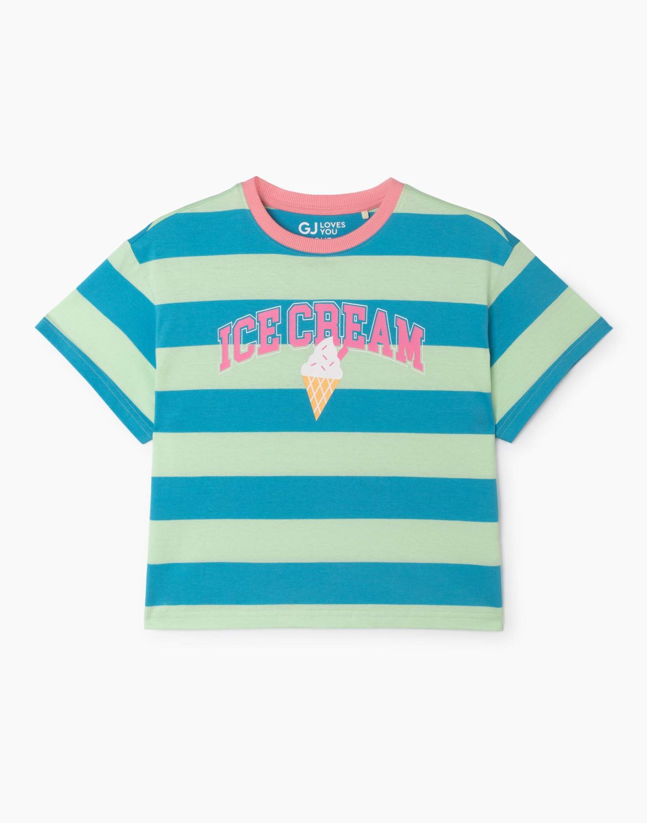 Футболка для девочки Gloria Jeans GKT023778 салатный/синий 4-6л/116, Зеленый, GKT023778
Футболка для девочки Gloria Jeans GKT023778 салатный/синий 4-6л/116, Зеленый, GKT023778