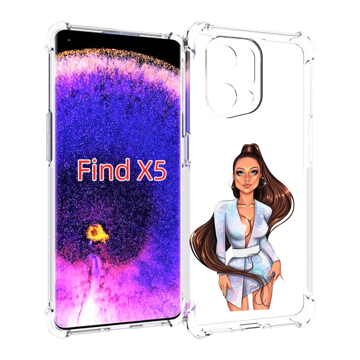 Чехол MyPads девушка-с-очень-длинными-волосами женский для Oppo Find X5, Прозрачный, Tocco
Чехол MyPads девушка-с-очень-длинными-волосами женский для Oppo Find X5, Прозрачный, Tocco