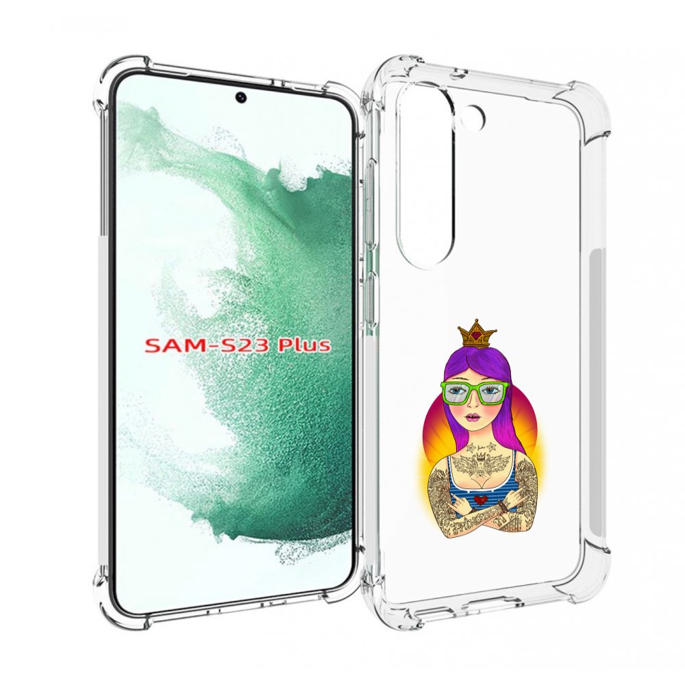 Чехол MyPads девушка в татуировках с короной для Samsung Galaxy S23 Plus +, Прозрачный, Tocco
Чехол MyPads девушка в татуировках с короной для Samsung Galaxy S23 Plus +, Прозрачный, Tocco