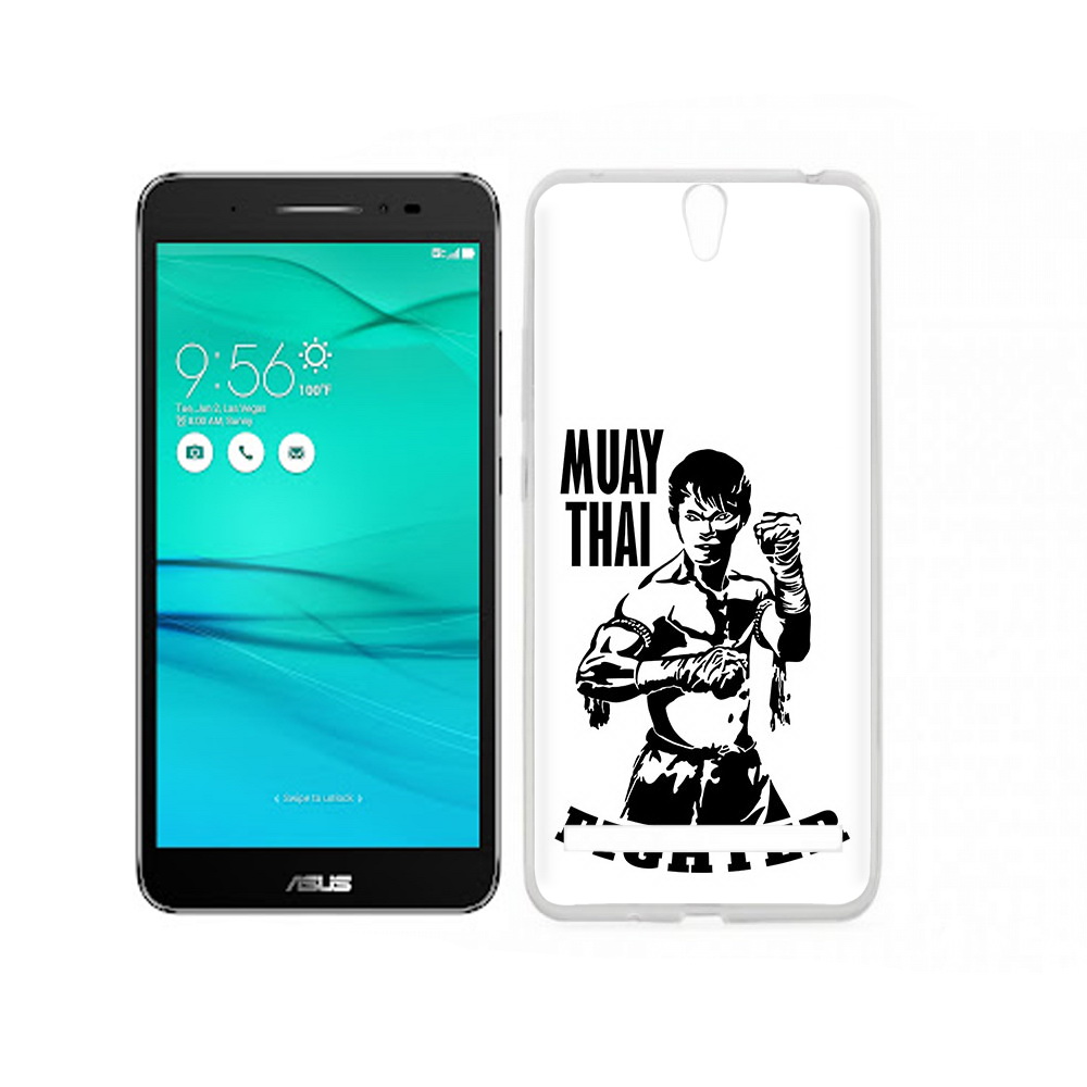 Чехол MyPads Tocco для Asus ZenFone Go (ZB690KG) Единоборства муайтай, Прозрачный, Tocco 
Чехол MyPads Tocco для Asus ZenFone Go (ZB690KG) Единоборства муайтай, Прозрачный, Tocco