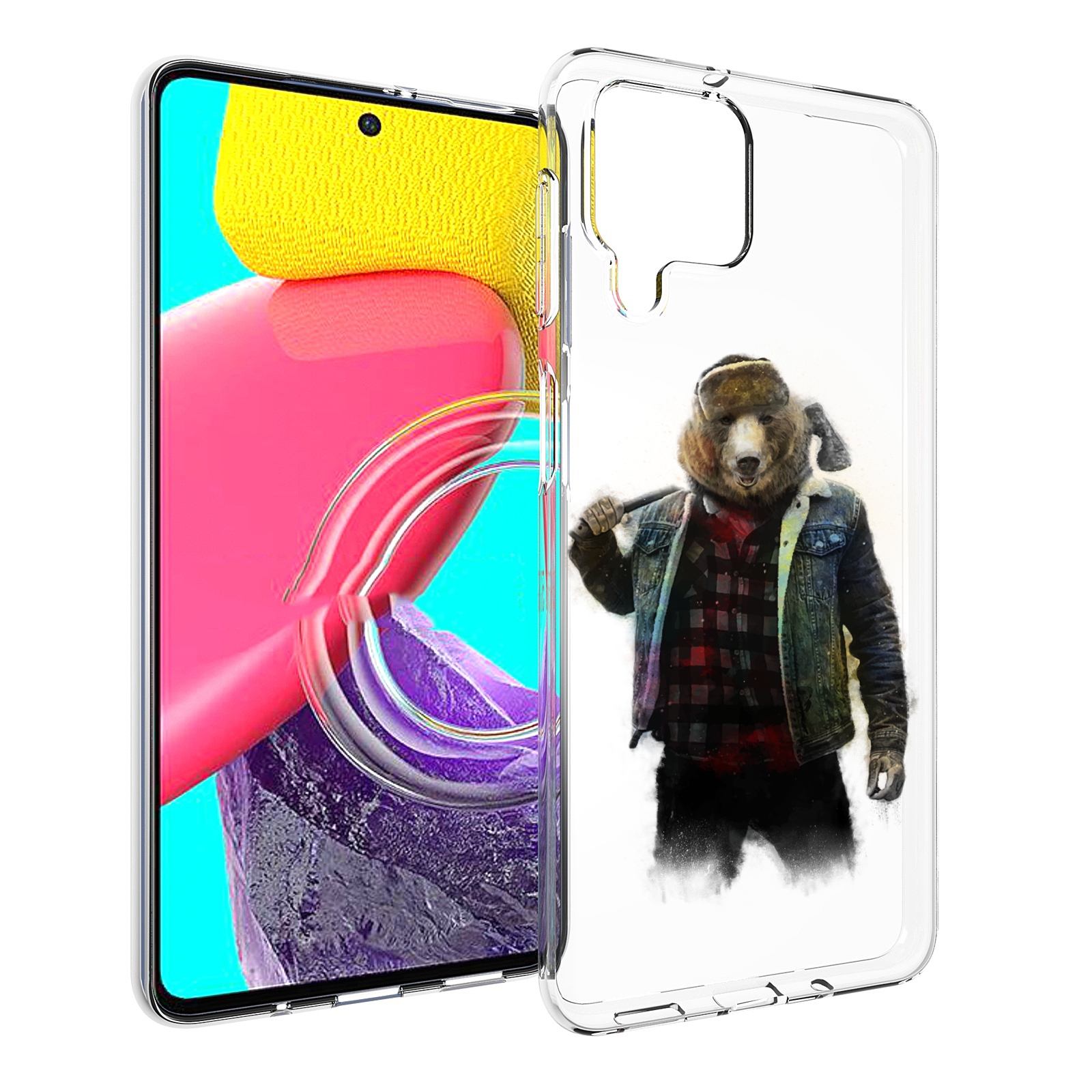 Чехол MyPads медведь с топором для Samsung Galaxy M53 (SM-M536), Прозрачный, Tocco
Чехол MyPads медведь с топором для Samsung Galaxy M53 (SM-M536), Прозрачный, Tocco