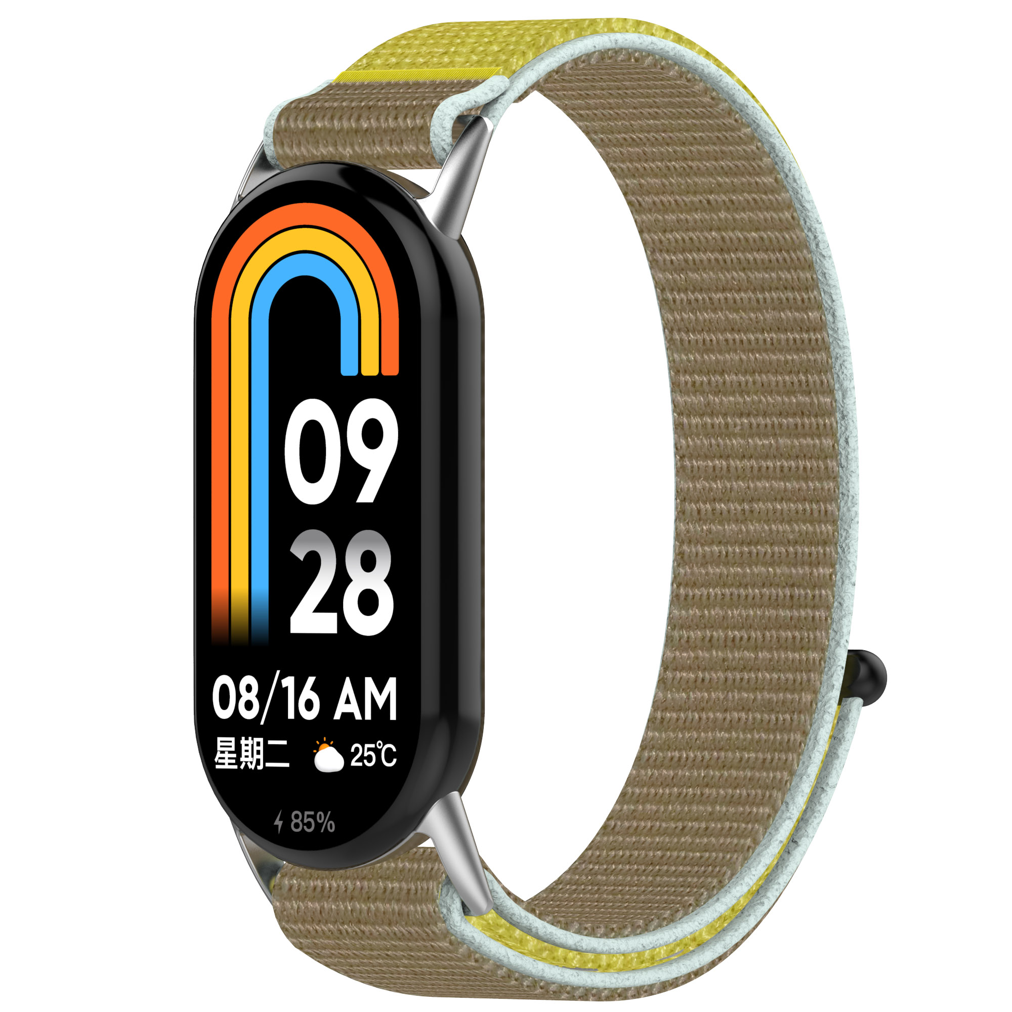 Нейлоновый ремешок для Xiaomi Mi Band 8 / 9 / 9 NFC, на липучке, коричнево-желтый, Xiaomi Mi Band 8 / 9 / 9 NFC
Нейлоновый ремешок для Xiaomi Mi Band 8 / 9 / 9 NFC, на липучке, коричнево-желтый, Xiaomi Mi Band 8 / 9 / 9 NFC