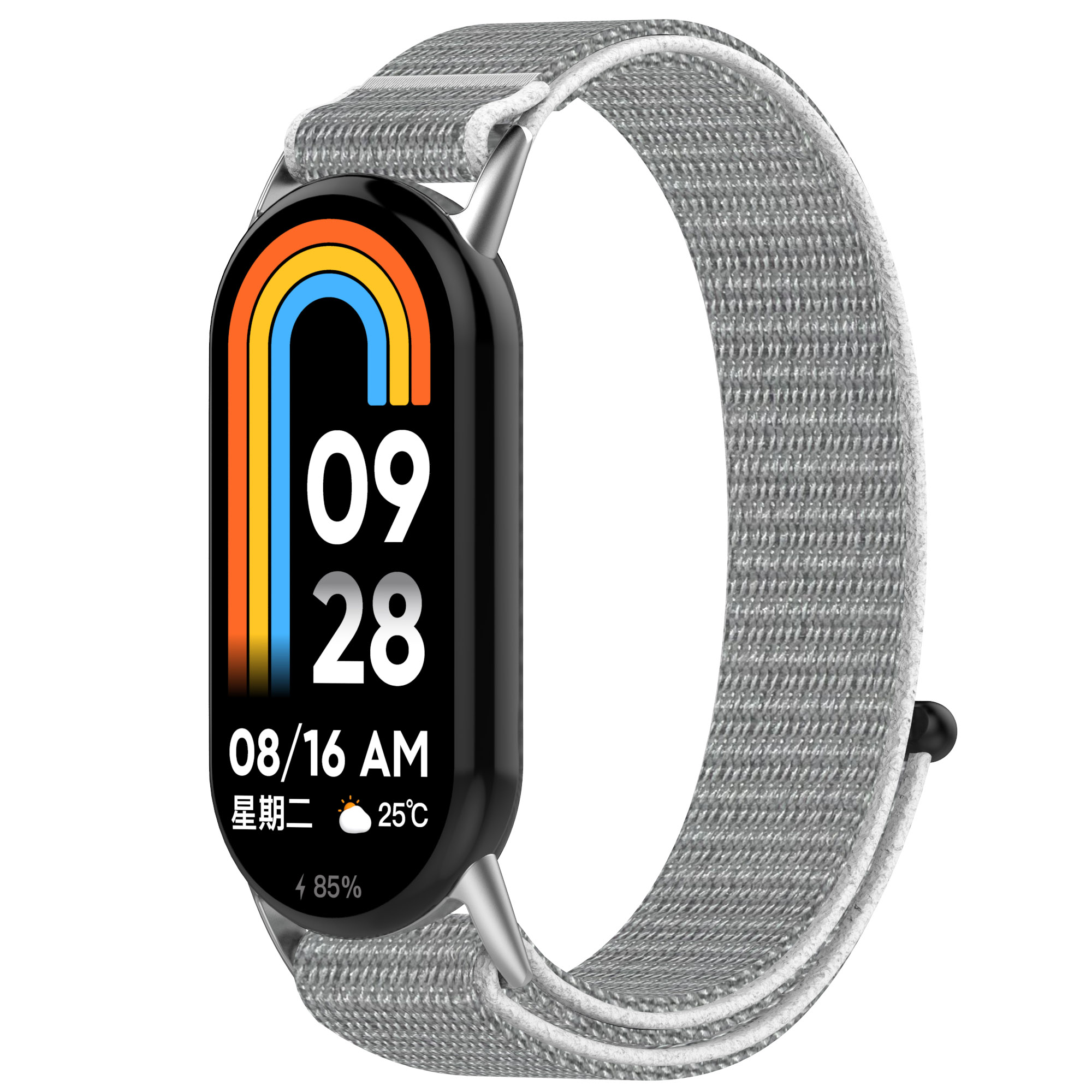 Нейлоновый ремешок для Xiaomi Mi Band 8 / 9 / 9 NFC, на липучке, серебристый, Xiaomi Mi Band 8 / 9 / 9 NFC
Нейлоновый ремешок для Xiaomi Mi Band 8 / 9 / 9 NFC, на липучке, серебристый, Xiaomi Mi Band 8 / 9 / 9 NFC