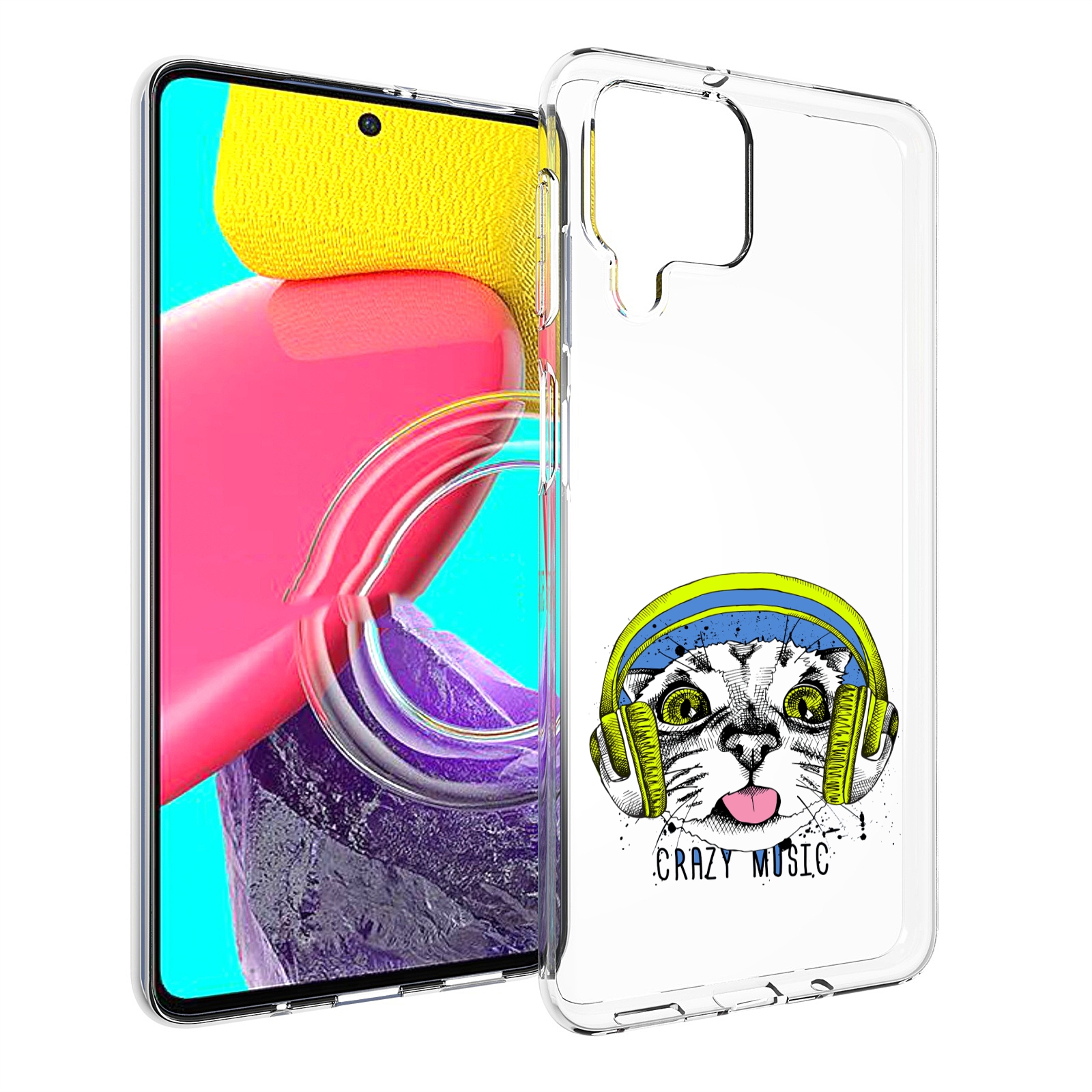Чехол MyPads кошка в наушниках рисунок для Samsung Galaxy M53 (SM-M536), Прозрачный, Tocco
Чехол MyPads кошка в наушниках рисунок для Samsung Galaxy M53 (SM-M536), Прозрачный, Tocco