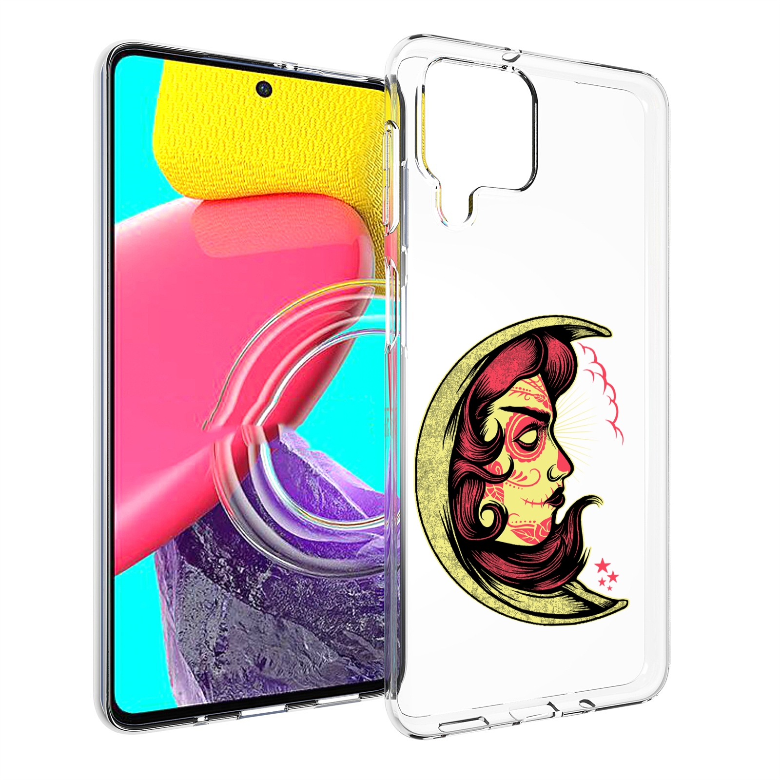 Чехол MyPads желтый полумесяц с лицом девушки для Samsung Galaxy M53 (SM-M536), Прозрачный, Tocco
Чехол MyPads желтый полумесяц с лицом девушки для Samsung Galaxy M53 (SM-M536), Прозрачный, Tocco