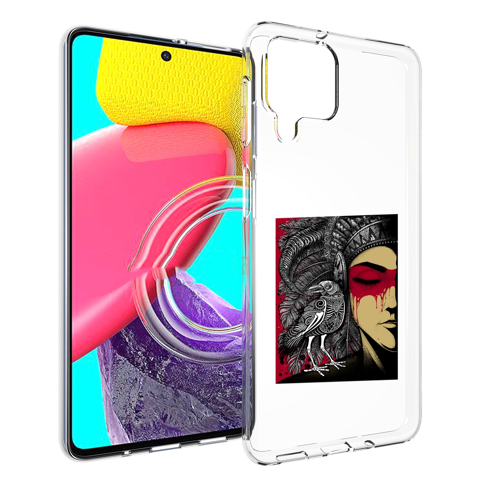 Чехол MyPads девушка с вороном в абстракции для Samsung Galaxy M53 (SM-M536), Прозрачный, Tocco
Чехол MyPads девушка с вороном в абстракции для Samsung Galaxy M53 (SM-M536), Прозрачный, Tocco