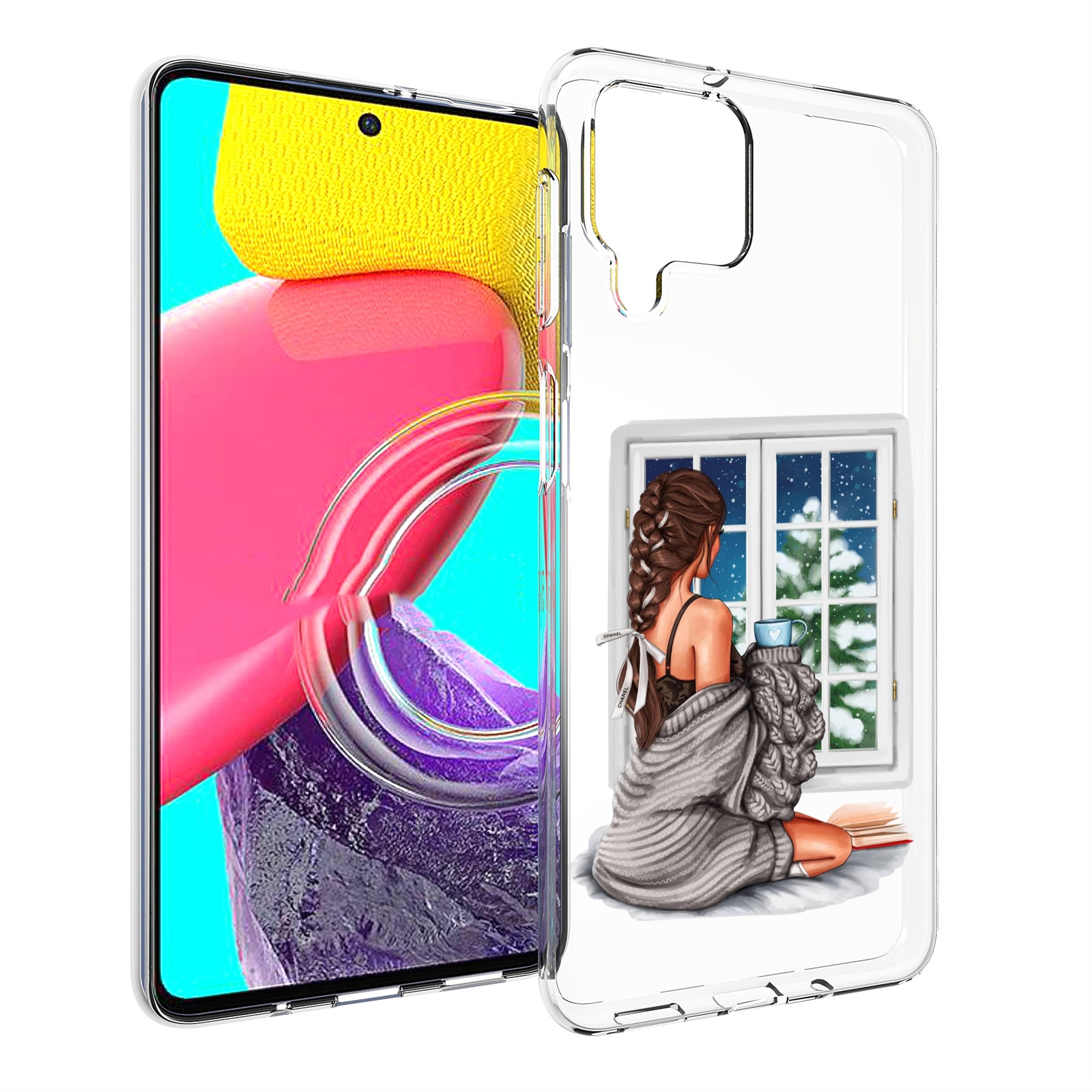 Чехол Mypads Уютное-Зимнее-Окно Женский Для Samsung Galaxy M53 (Sm-M536), Прозрачный, Tocco
Чехол Mypads Уютное-Зимнее-Окно Женский Для Samsung Galaxy M53 (Sm-M536), Прозрачный, Tocco
