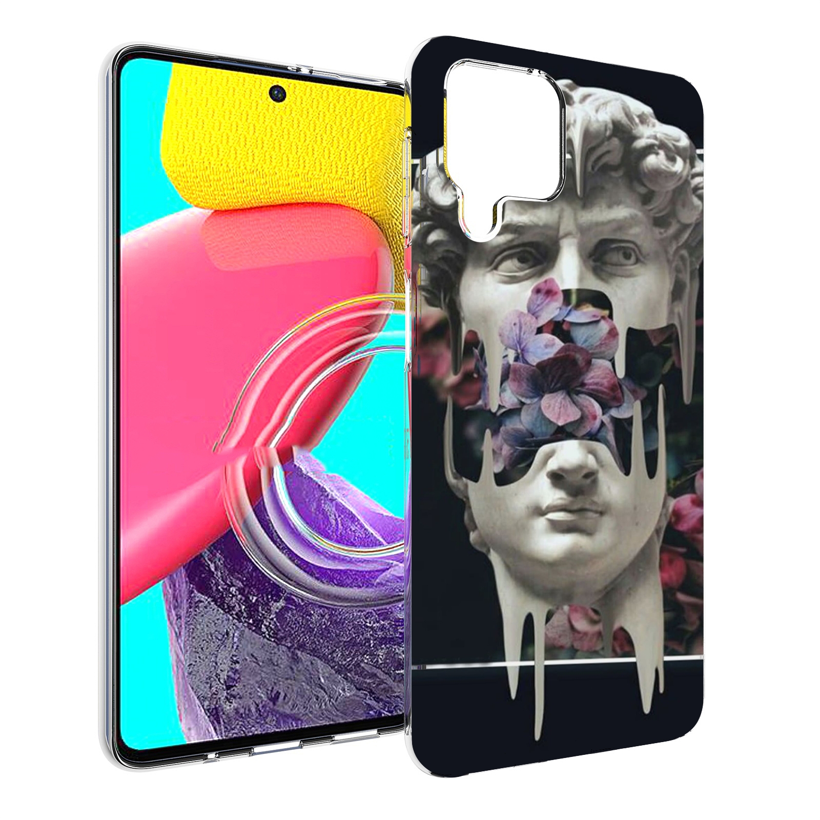 Чехол Mypads Статуя-С-Цветами-Внутри Для Samsung Galaxy M53 (Sm-M536), Прозрачный, Tocco
Чехол Mypads Статуя-С-Цветами-Внутри Для Samsung Galaxy M53 (Sm-M536), Прозрачный, Tocco