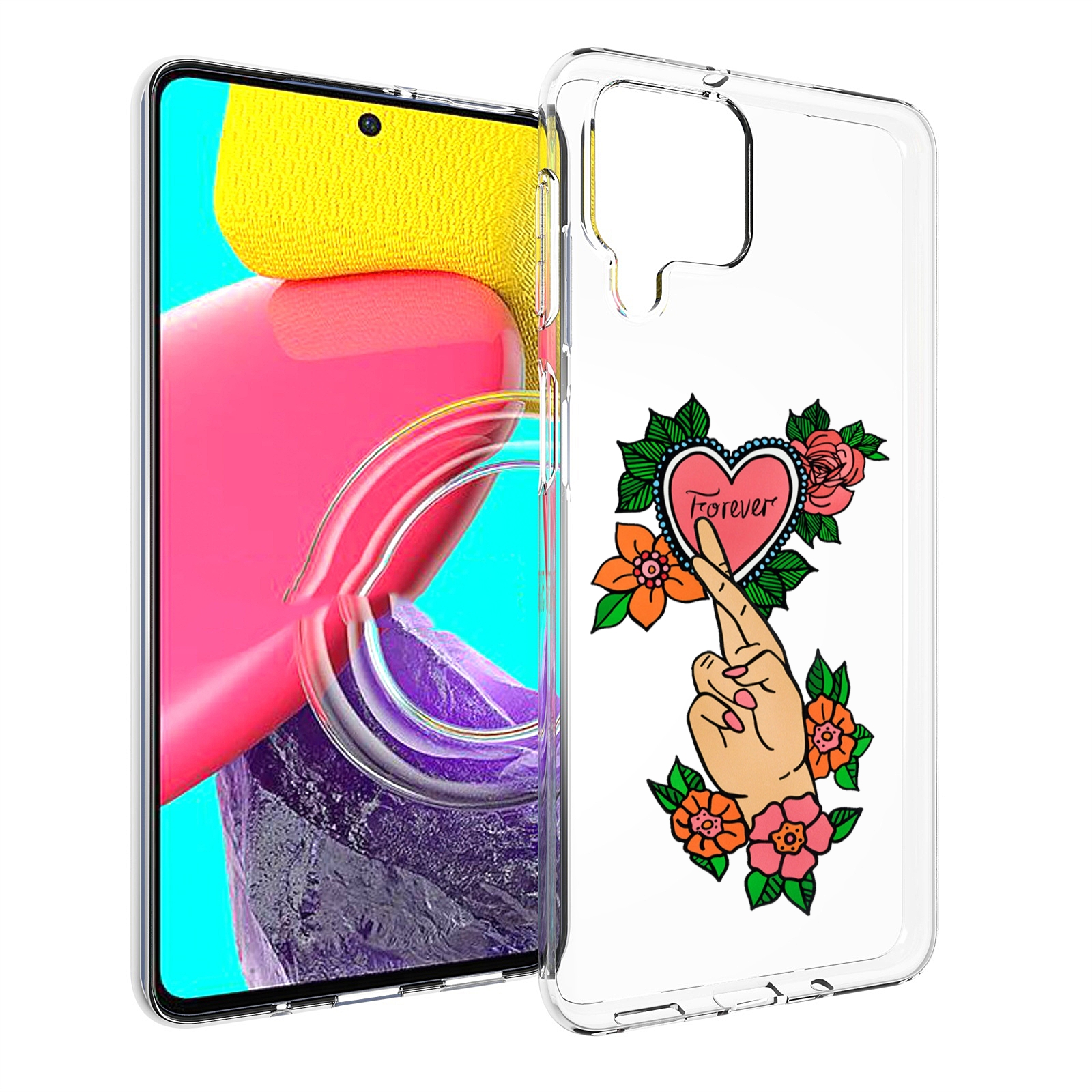 Чехол Mypads Ручки-Навсегда Женский Для Samsung Galaxy M53 (Sm-M536), Прозрачный, Tocco
Чехол Mypads Ручки-Навсегда Женский Для Samsung Galaxy M53 (Sm-M536), Прозрачный, Tocco