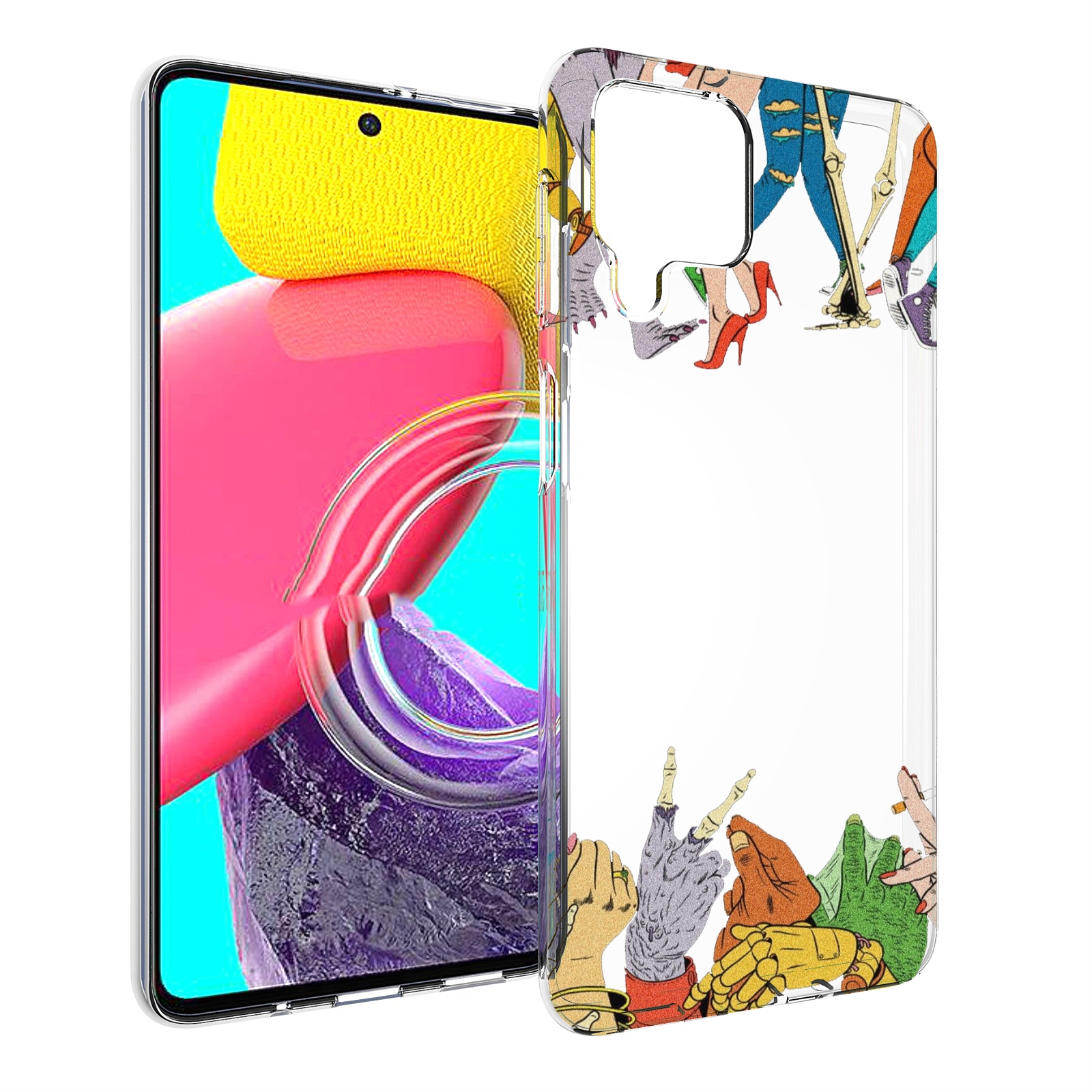 Чехол Mypads Разные Персонажи Пальчики Для Samsung Galaxy M53 (Sm-M536), Прозрачный, Tocco
Чехол Mypads Разные Персонажи Пальчики Для Samsung Galaxy M53 (Sm-M536), Прозрачный, Tocco