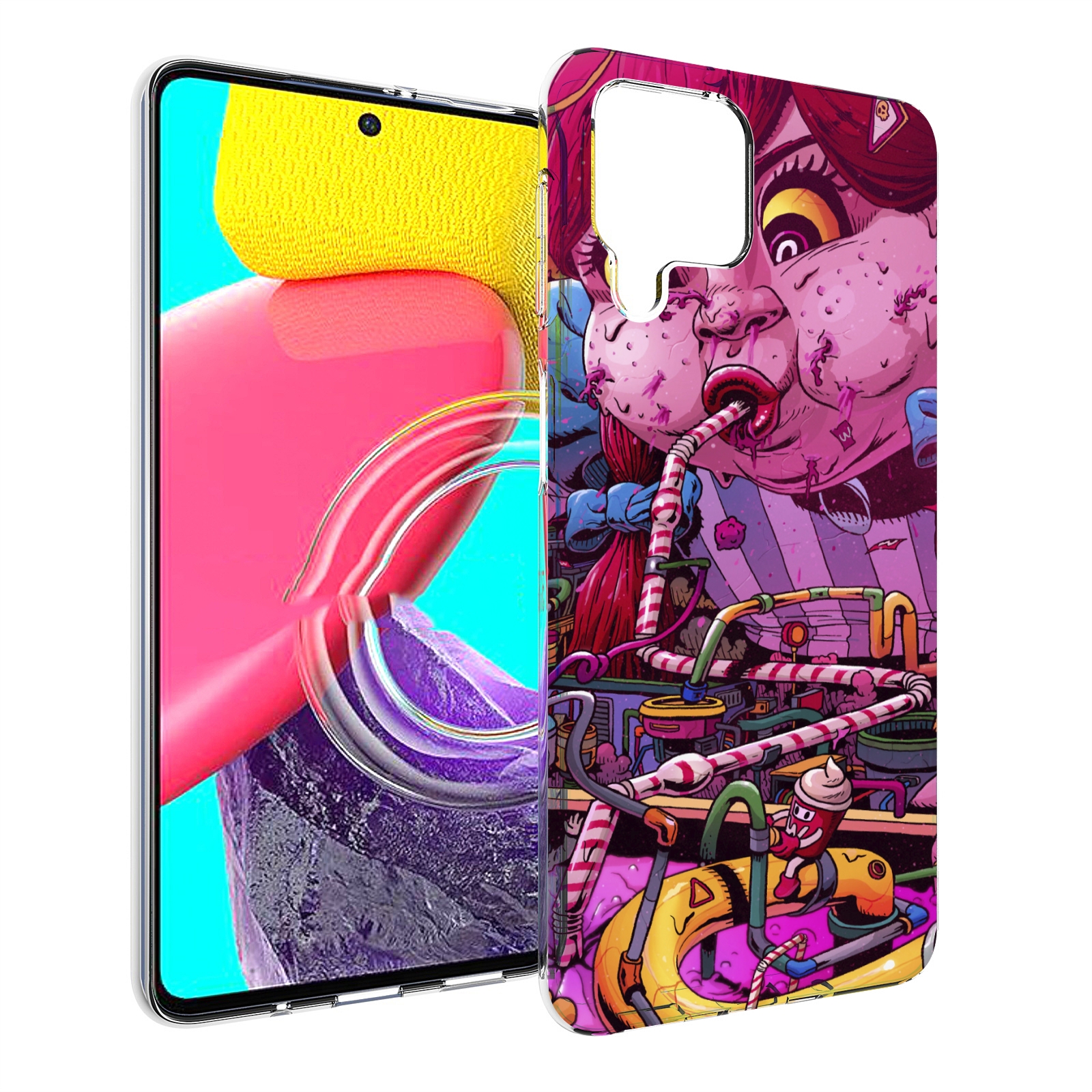 Чехол Mypads Прикольная Сладкая Картинка Для Samsung Galaxy M53 (Sm-M536), Прозрачный, Tocco
Чехол Mypads Прикольная Сладкая Картинка Для Samsung Galaxy M53 (Sm-M536), Прозрачный, Tocco