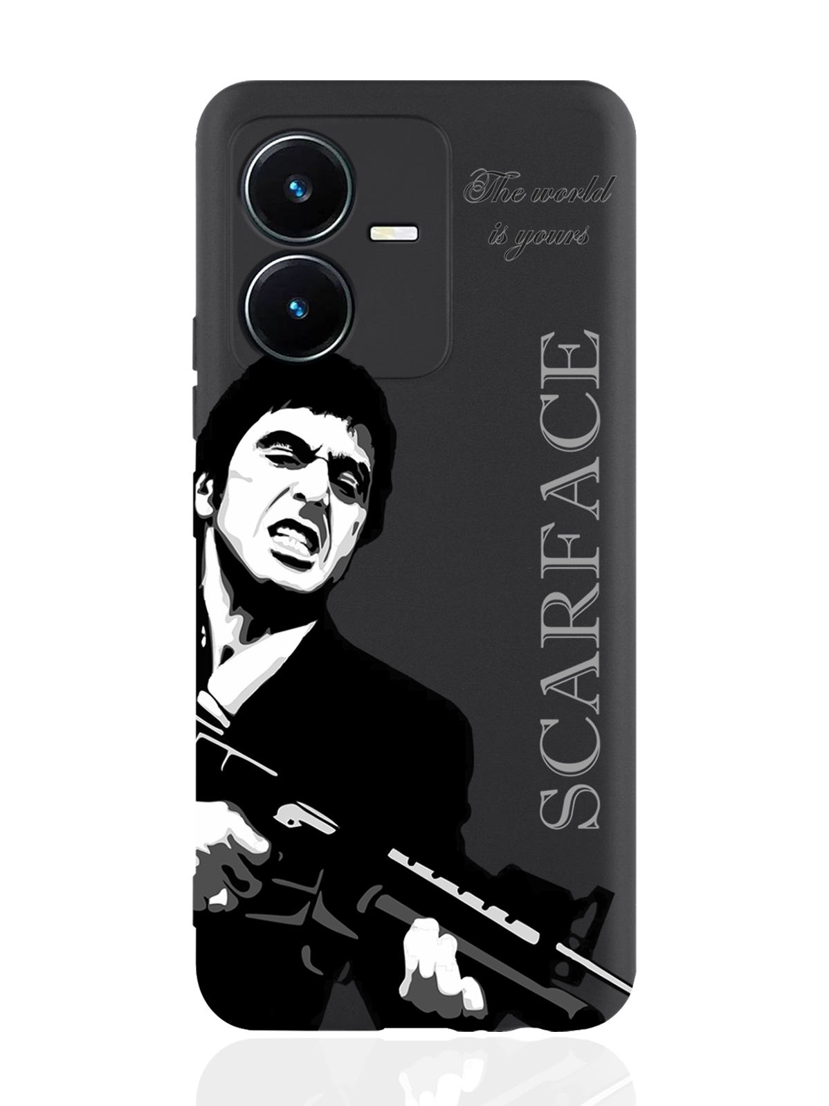 Чехол MustHaveCase для Vivo Y22 Scarface Tony Montana/ Лицо со шрамом черный, Серый;черный
Чехол MustHaveCase для Vivo Y22 Scarface Tony Montana/ Лицо со шрамом черный, Серый;черный