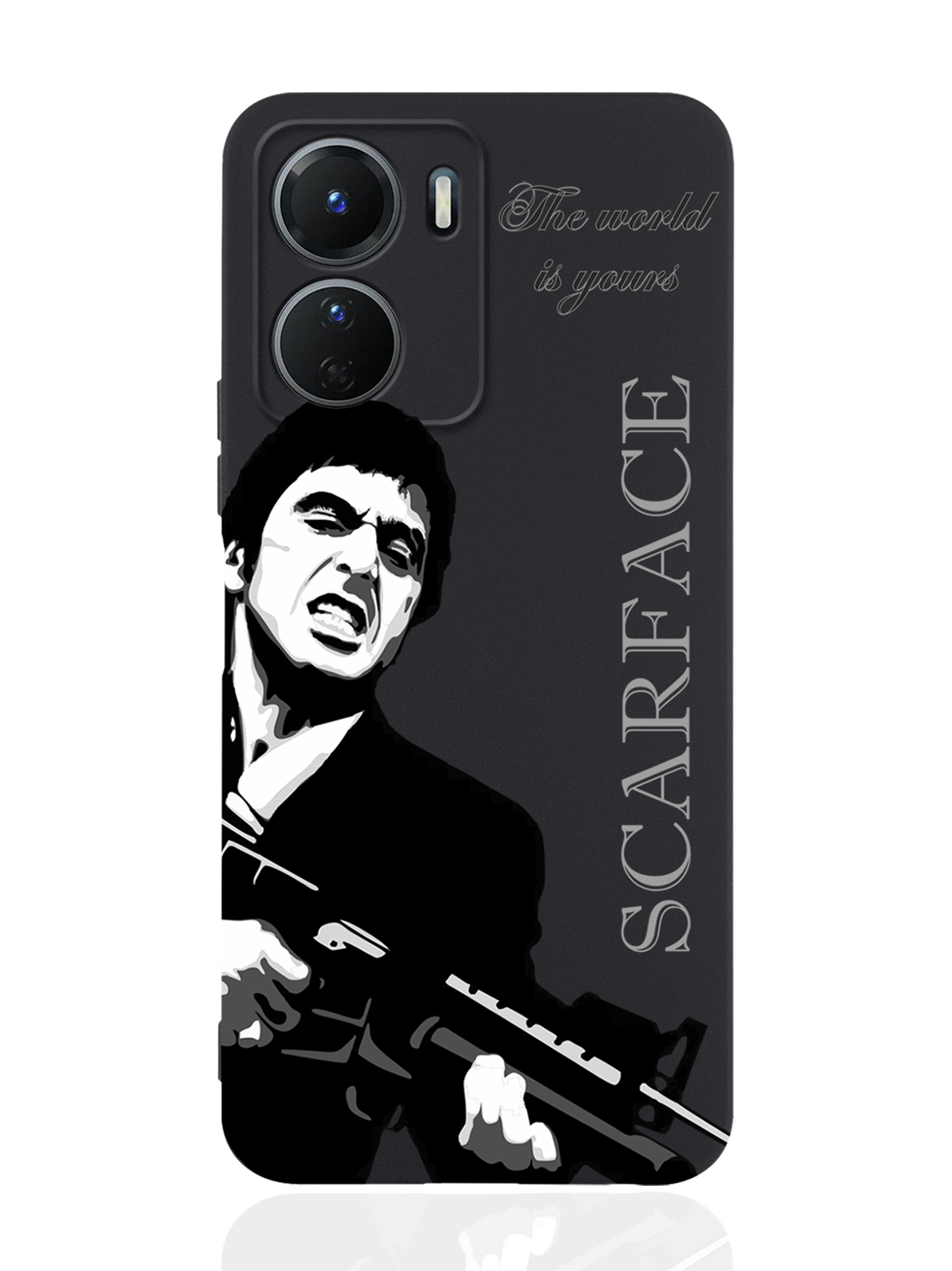 Чехол MustHaveCase для Vivo Y16 Scarface Tony Montana/ Лицо со шрамом черный, Серый;черный
Чехол MustHaveCase для Vivo Y16 Scarface Tony Montana/ Лицо со шрамом черный, Серый;черный