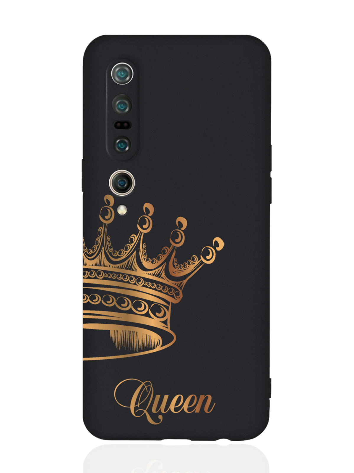 Чехол MustHaveCase для Xiaomi Mi 10 Pro Парный чехол корона Queen черный, Черный;золотистый
Чехол MustHaveCase для Xiaomi Mi 10 Pro Парный чехол корона Queen черный, Черный;золотистый