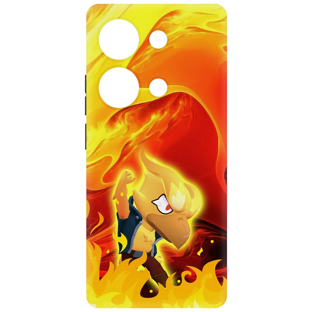 Чехол-накладка Krutoff Soft Case Brawl Stars - Ворон-Феникс для Poco M6 Pro 4G, Черный
Чехол-накладка Krutoff Soft Case Brawl Stars - Ворон-Феникс для Poco M6 Pro 4G, Черный