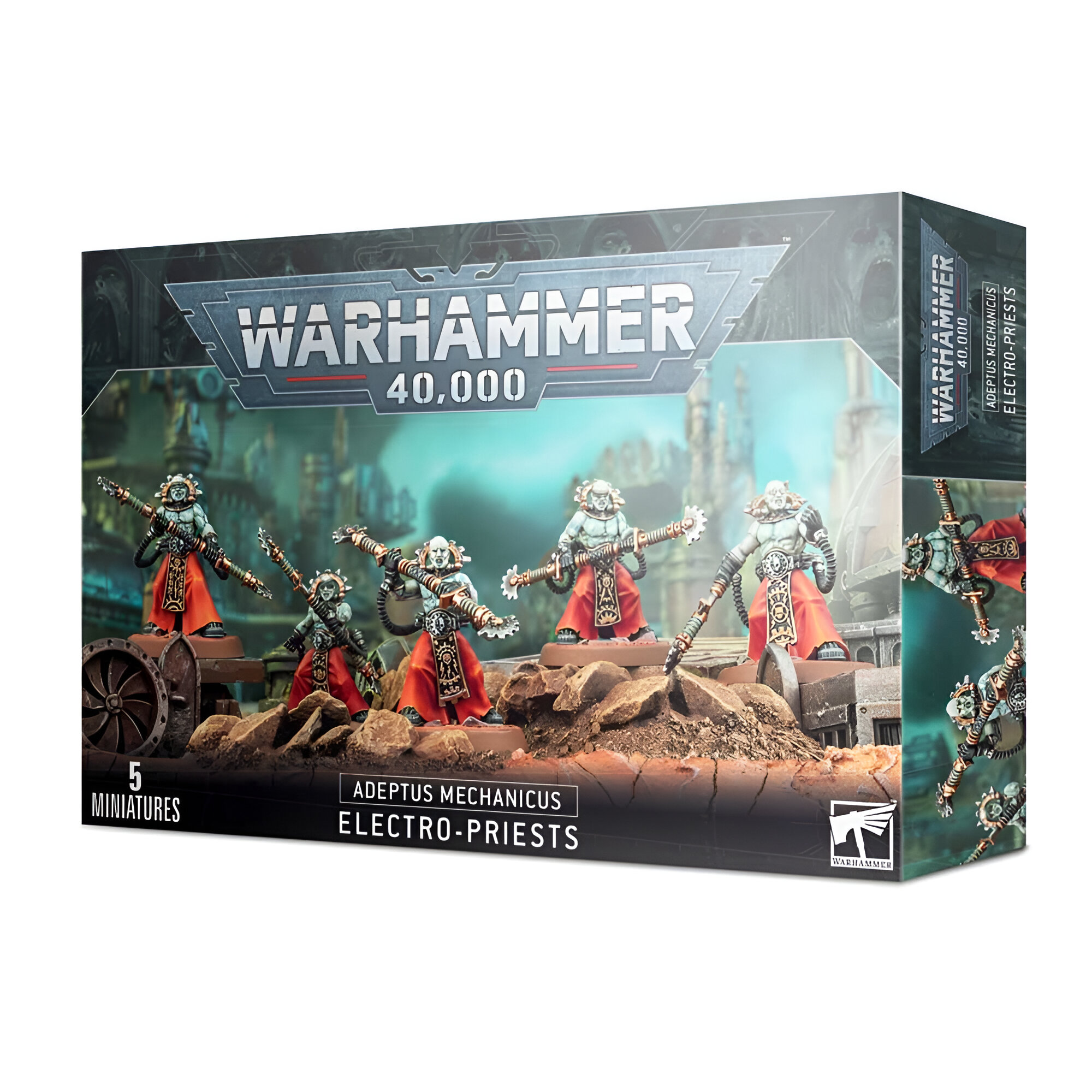 Миниатюры для игры Games Workshop Warhammer 40000 Adeptus Mechanicus - Electro-Priests, Adeptus Mechanicus - Electro-Priests
Миниатюры для игры Games Workshop Warhammer 40000 Adeptus Mechanicus - Electro-Priests, Adeptus Mechanicus - Electro-Priests