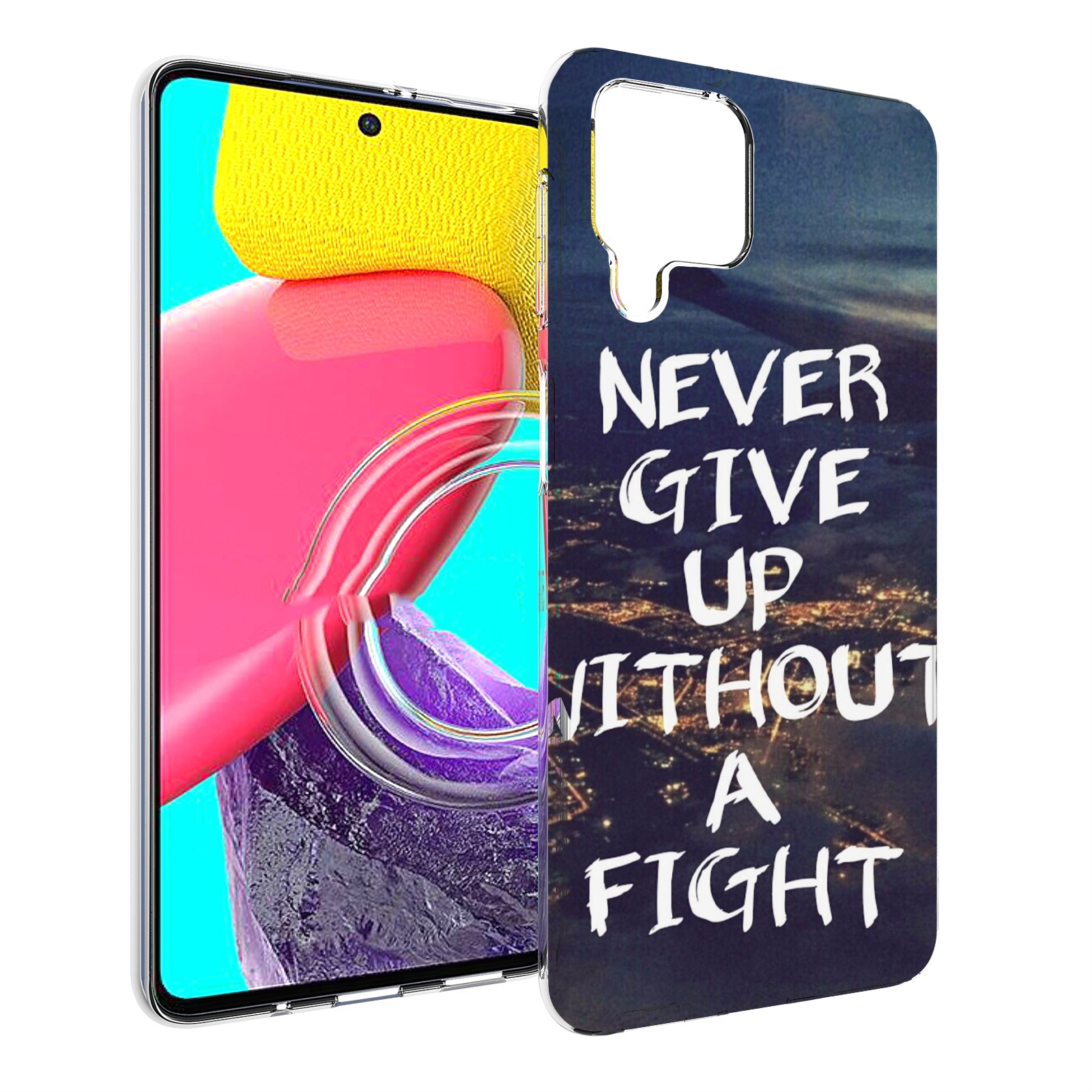 Чехол Mypads Никогда Не Сдавайся Без Боя Для Samsung Galaxy M53 (Sm-M536), Прозрачный, Tocco
Чехол Mypads Никогда Не Сдавайся Без Боя Для Samsung Galaxy M53 (Sm-M536), Прозрачный, Tocco