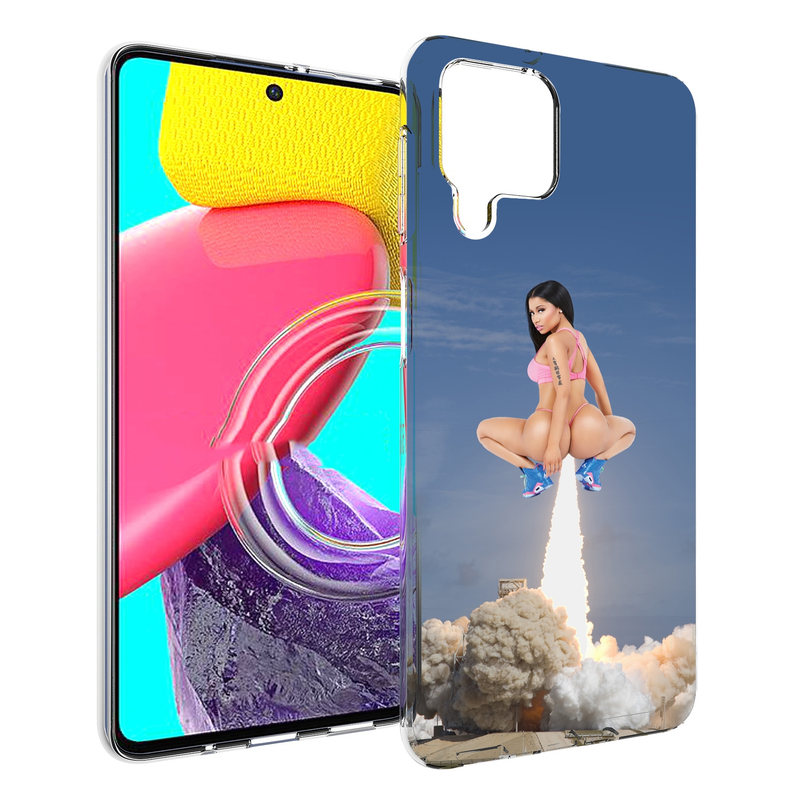 Чехол Mypads Ники-Минаж-Ракета Детский Для Samsung Galaxy M53 (Sm-M536), Прозрачный, Tocco
Чехол Mypads Ники-Минаж-Ракета Детский Для Samsung Galaxy M53 (Sm-M536), Прозрачный, Tocco